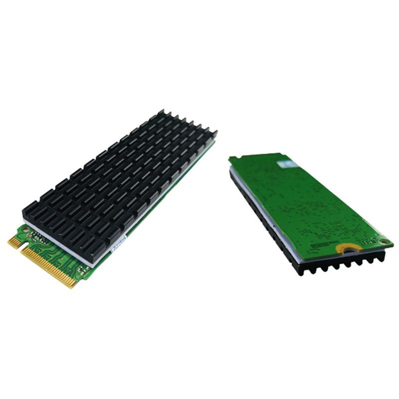 Btsg Heatsink Pendingin Radiator M.2 Ngff M.2 Ngff 2280 Pci-E Nvme Ssd Warna Hitam