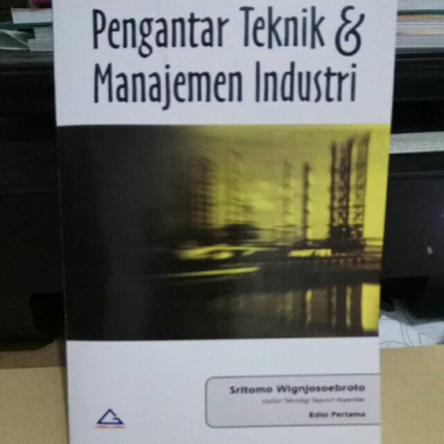 

Pengantar tehnik manajemen industri