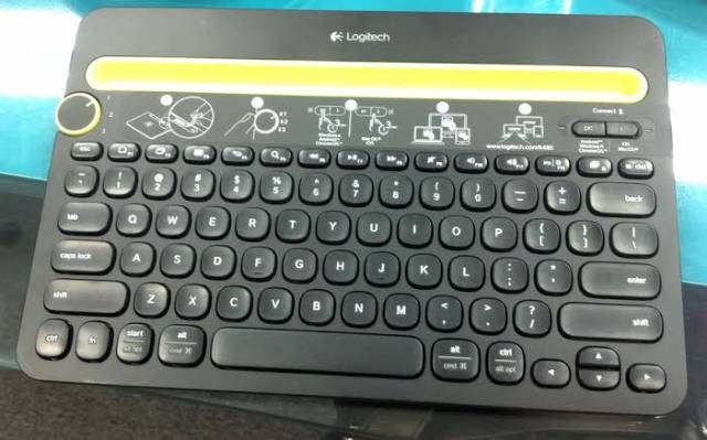 Keyboard Logitech K480 Multi Device Wireless Keyboard Bluetooth GARANSI RESMI