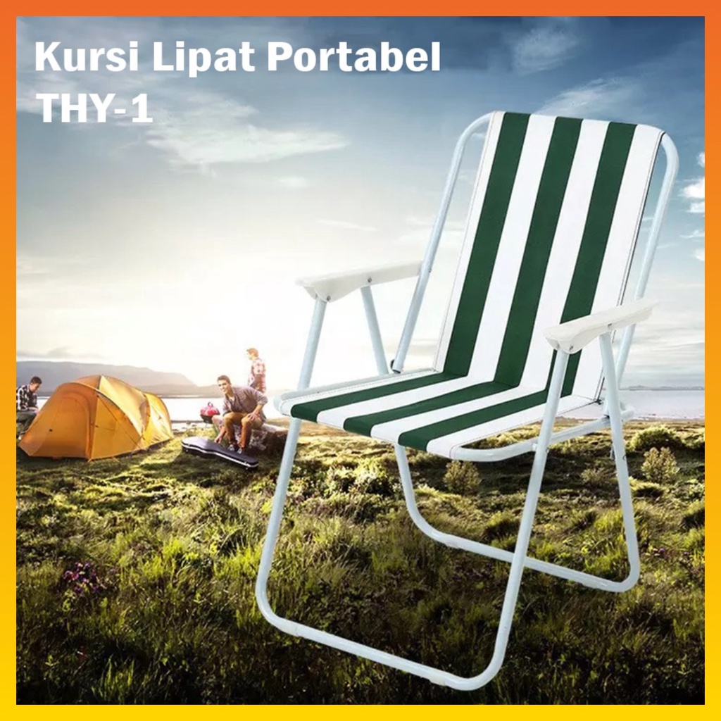 Kursi Lipat Outdoor indoor Kursi lipat santai Kursi Portable WHFURNITURE