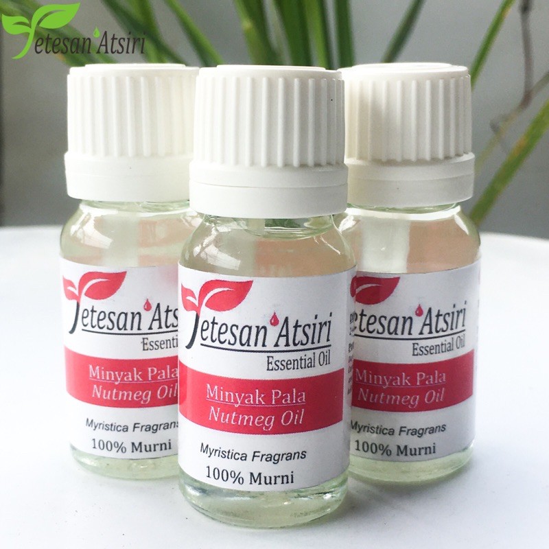 10 ml minyak atsiri pala minyak pala murni nutmeg oil nutmeg essential oil murni tanpa campuran 100%