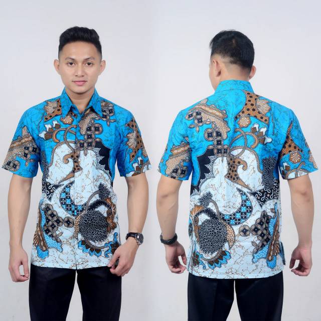 Hem batik pria Pekalongan