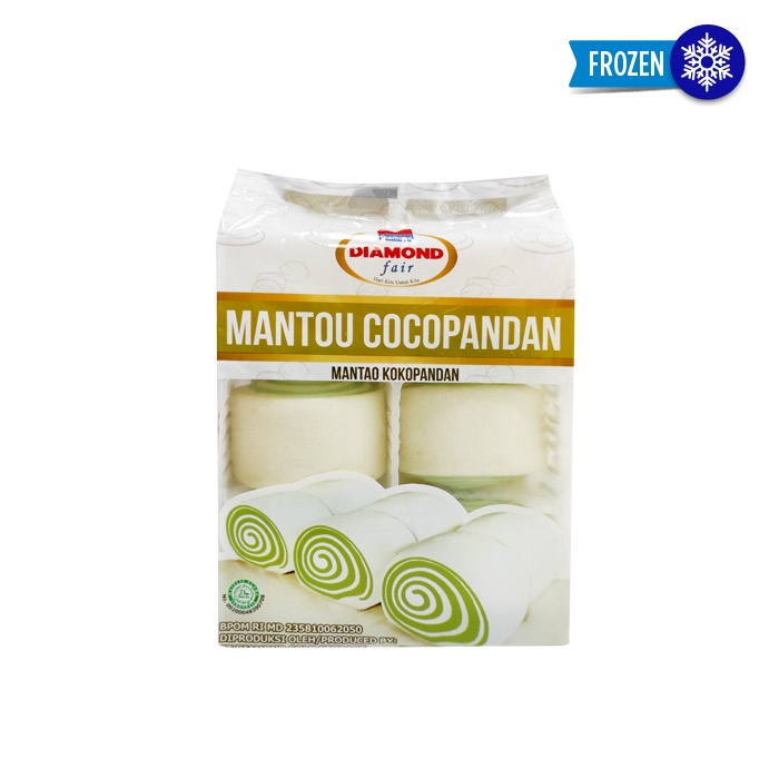 Diamondfair Mantou Cocopandan 240Gr