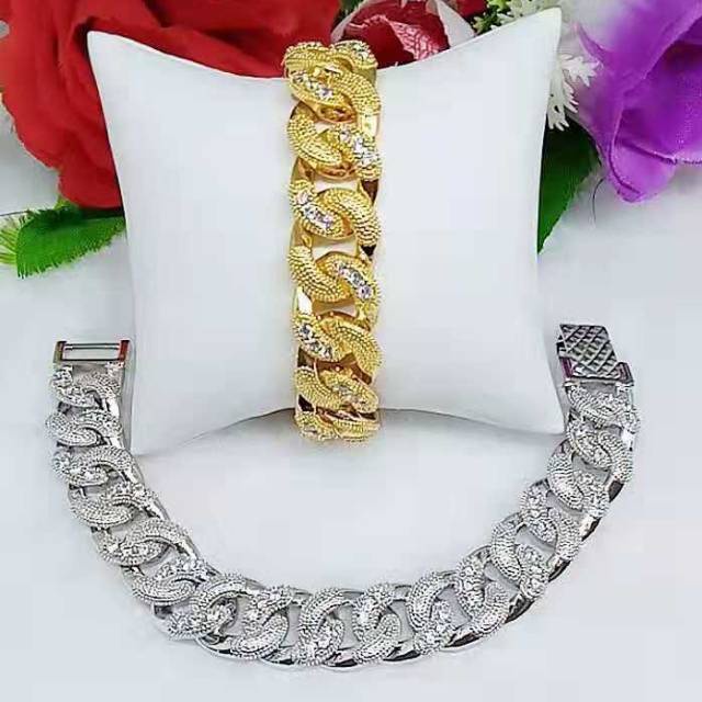 Gelang Xuping Sisik Naga perhiasan jewellery L2