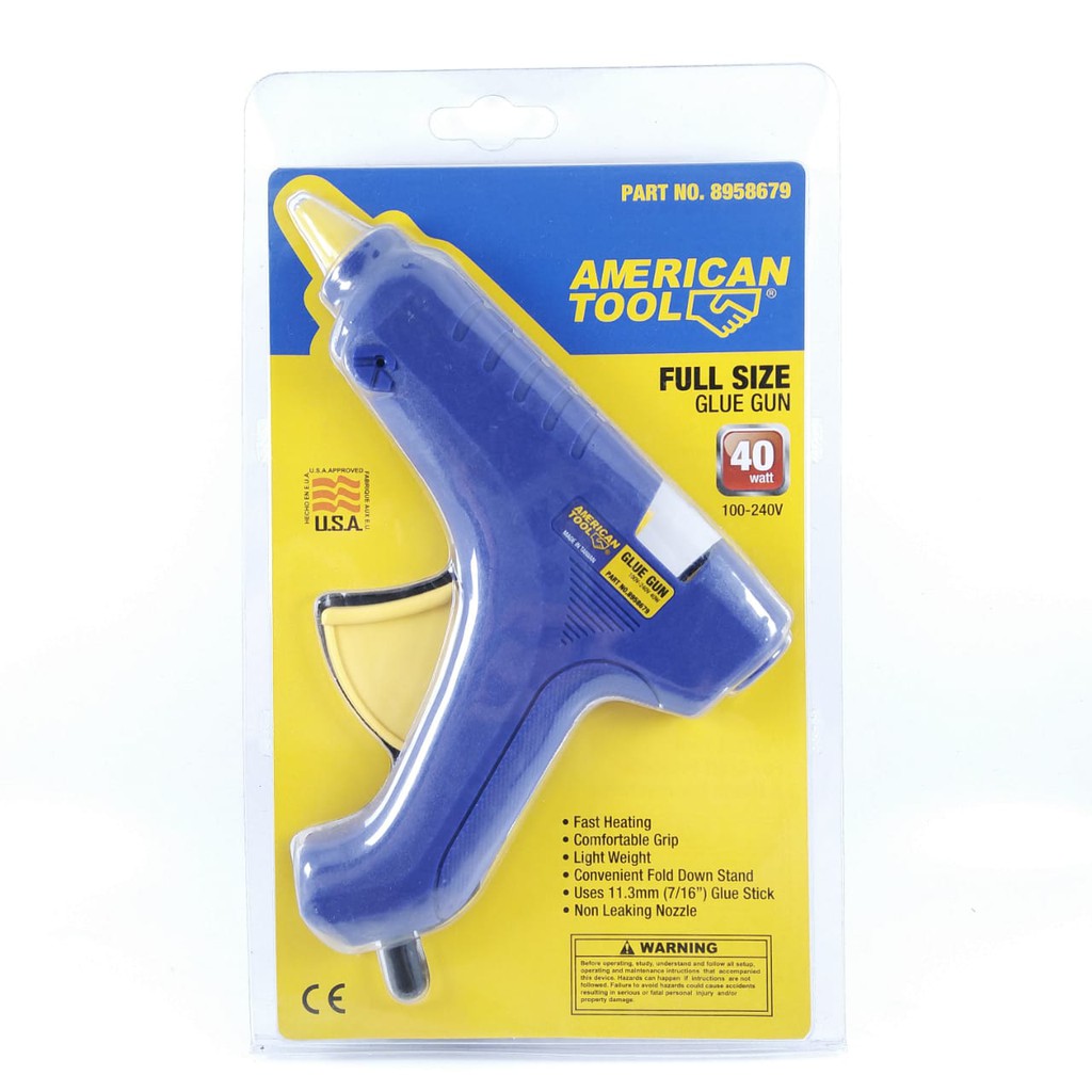 Glue Gun American Tool 40 Watt - 100-240 Volt - Made in Taiwan