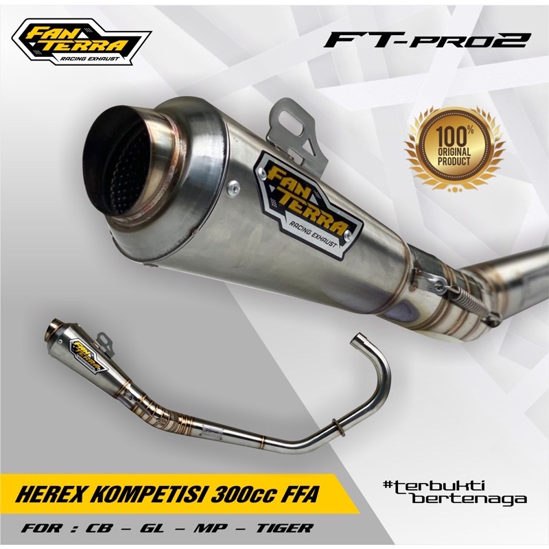 Knalpot SONIC • CB 150 R 155 & 200 CC