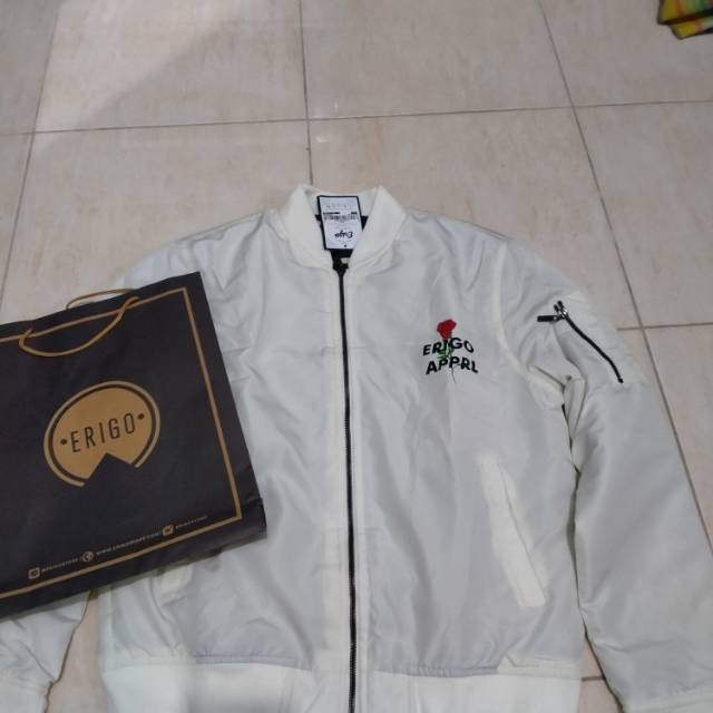 Erigo Bomber Jacket White