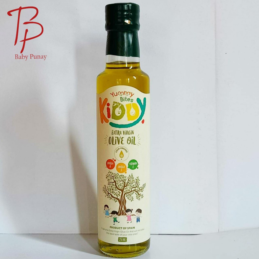 Yummy Bites Kiddy Extra Virgin Olive Oil EVOO 250ml FREE BUBLLE WRAP + KARDUS