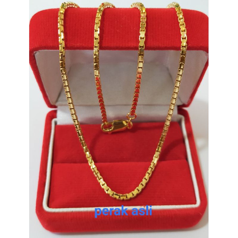 kalung italy santa dewasa,pjg45cm,berat:9gram