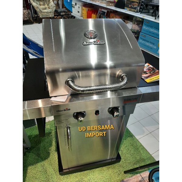 gas bbq grill profesional 2 burner char broil pemanggang gas griller