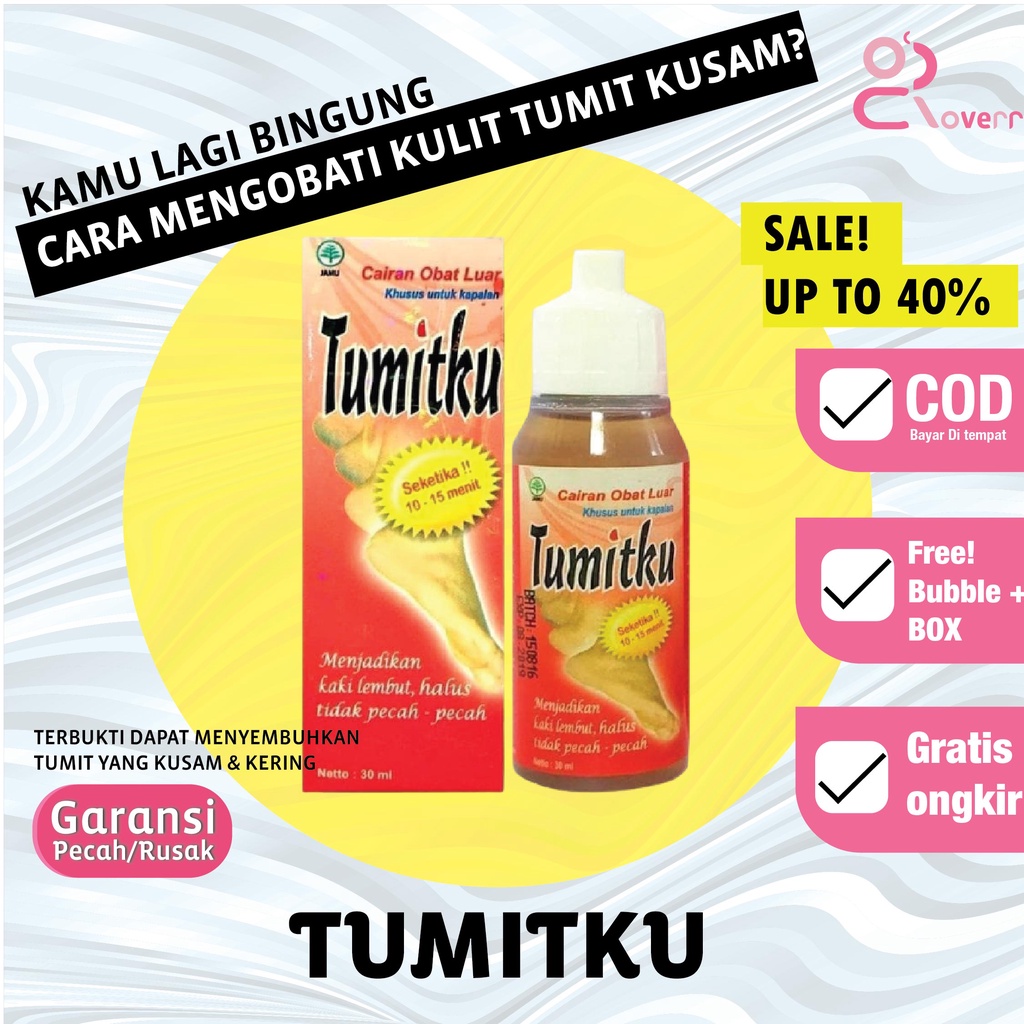 Tumitku Obat Herbal Mengatasi Kaki Pecah Pecah dan Kering Original Pelembab Kaki BPOM TKS2