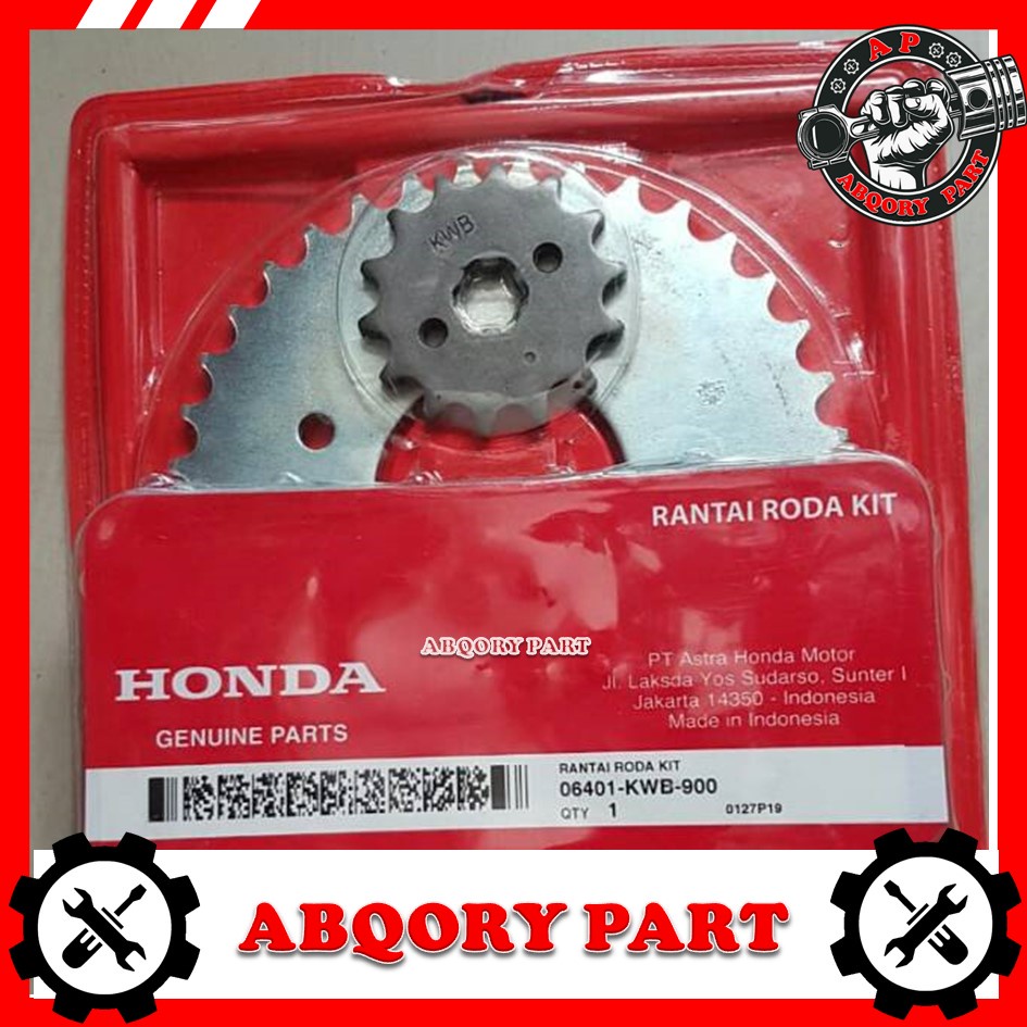 Abqory part____Gear set Rantai Paket Revo Absolute Blade KWW