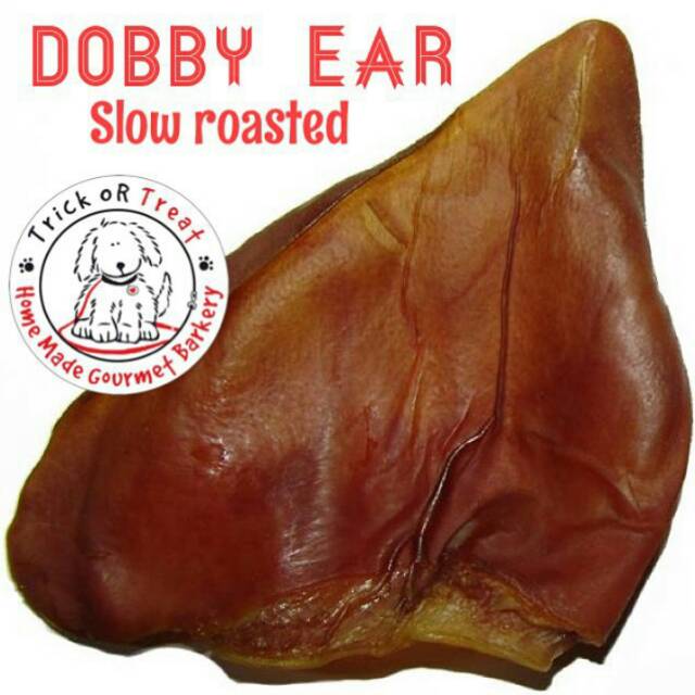Dehydrated Dobby Ear (Pig Ear) - Trick or Treat Barkery