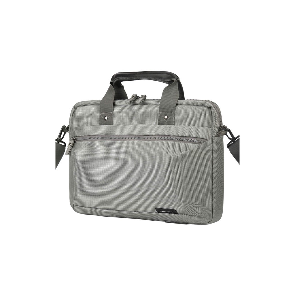 Tas Laptop Selempang Cartinoe Briefcase Grey Series 13 14 inch