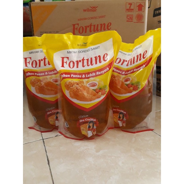 

minyak goreng fortune 2L pouch