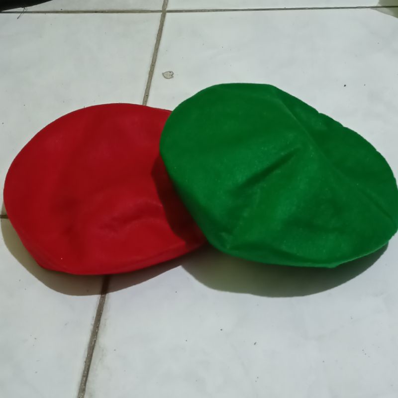 BARET KARNAVAL ANAK2/MERAH/HIJAU/BIRU