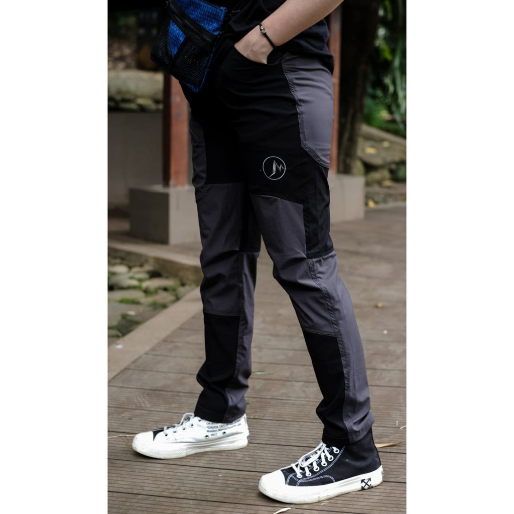 MONTE EQUIPMENT - BASECAMP PANTS - Celana Panjang - Unisex - WATER REPELLENT