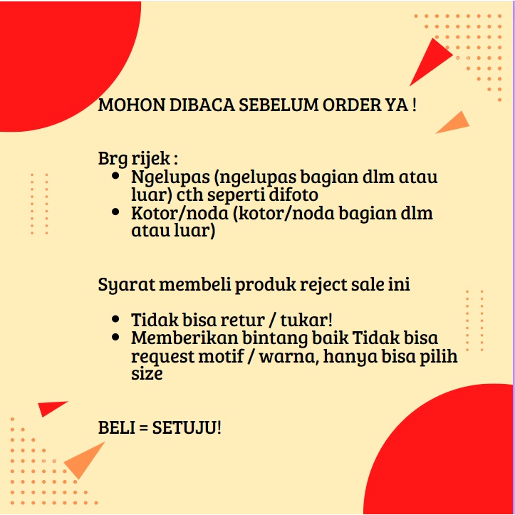 SALE BARANG RIJEK SEPATU DAN WANITA