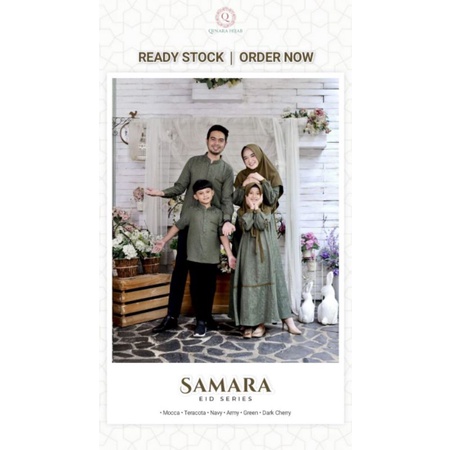 Moslem Ori Couple Sarimbit Family Set Samara Eid Series Batch 2 By Qinara Hijab (Ready Please Ceksto
