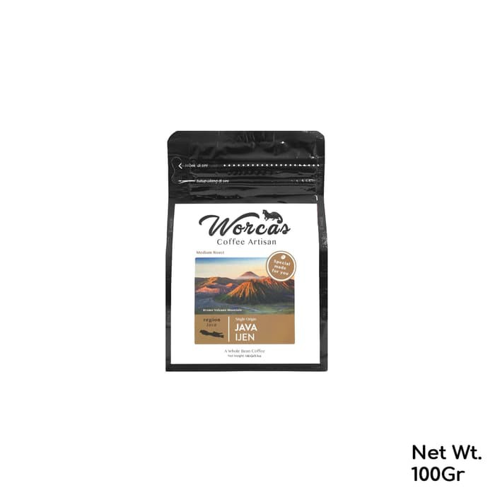 

Kopi Arabica Java Ijen 100 Gram Medium Roast (Biji/Bubuk) - kkp1494