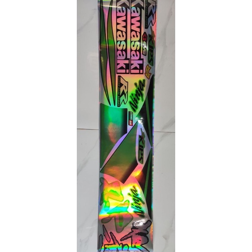 Stiker Striping Standar Full Hologram Kawasaki Ninja 150RR 2010