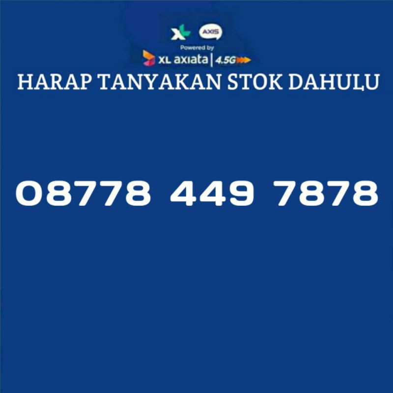 Nomer Cantik/ Nomor Xl Cantik/ No Xl Cantik