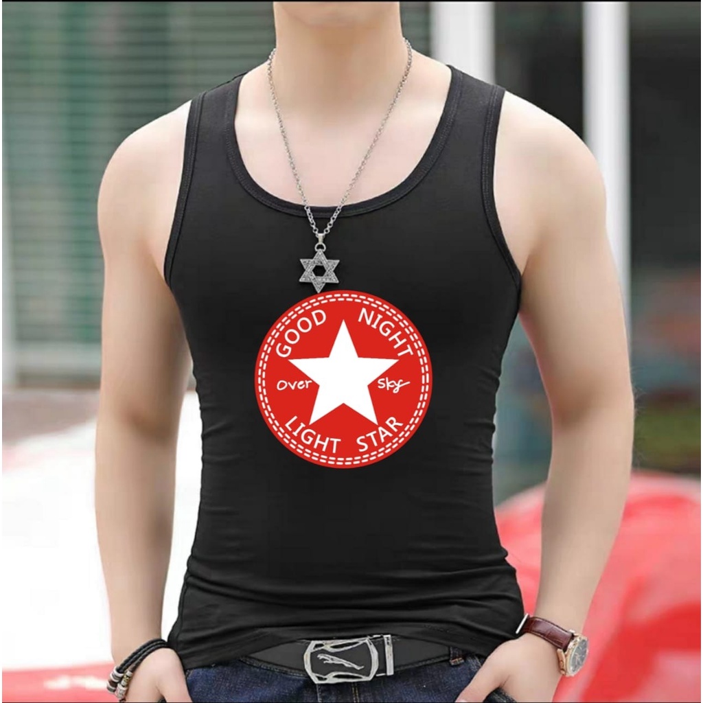 BISA COD  // DS -singlet light star  / kaos dalam pria //kaos dalam termurah