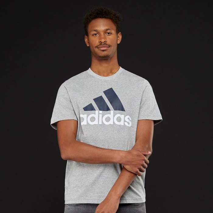 Kaos Tshirt Baju Combed 30S distro ADIDAS LINEAR ESSENTIALS TEE