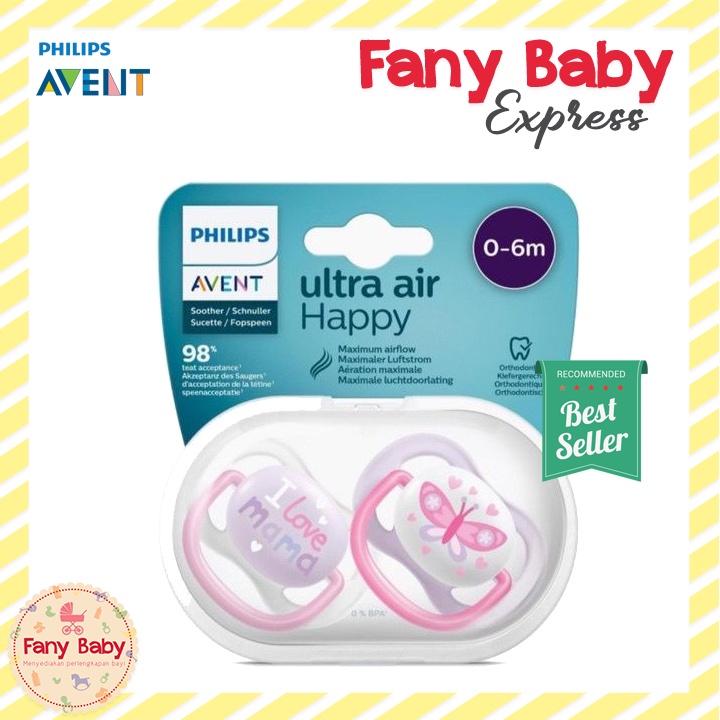 AVENT ULTRA AIR HAPPY 0-6M GIRL / SCF080/02