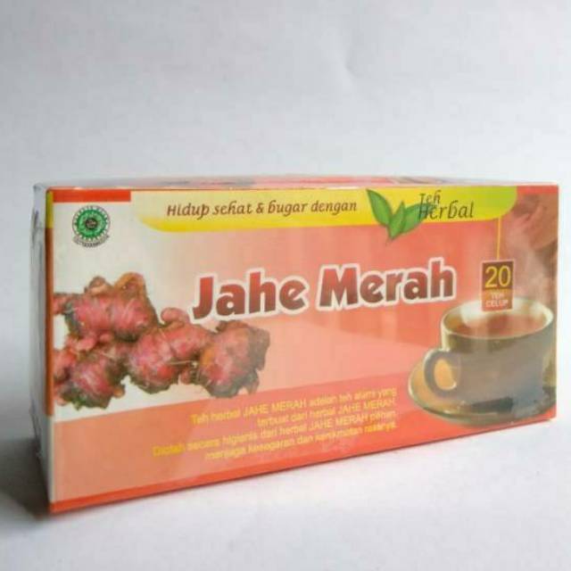 

Teh Celup Herbal Jahe Merah al-ghuroba ghuroba