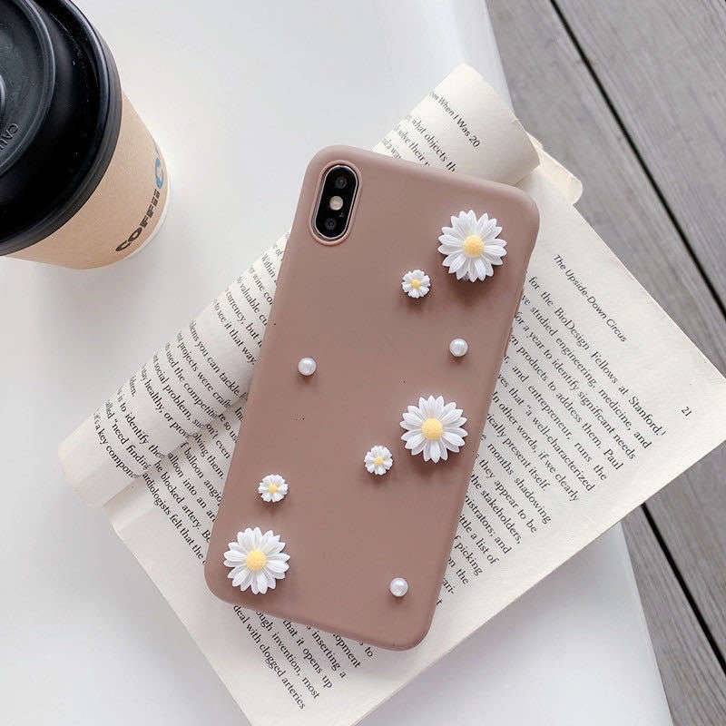 Flowery Pearl Case Vivo Y30 Y20 Y20s V17 V19 y21 y21s y15 y12s Y11 V15 V11 V20