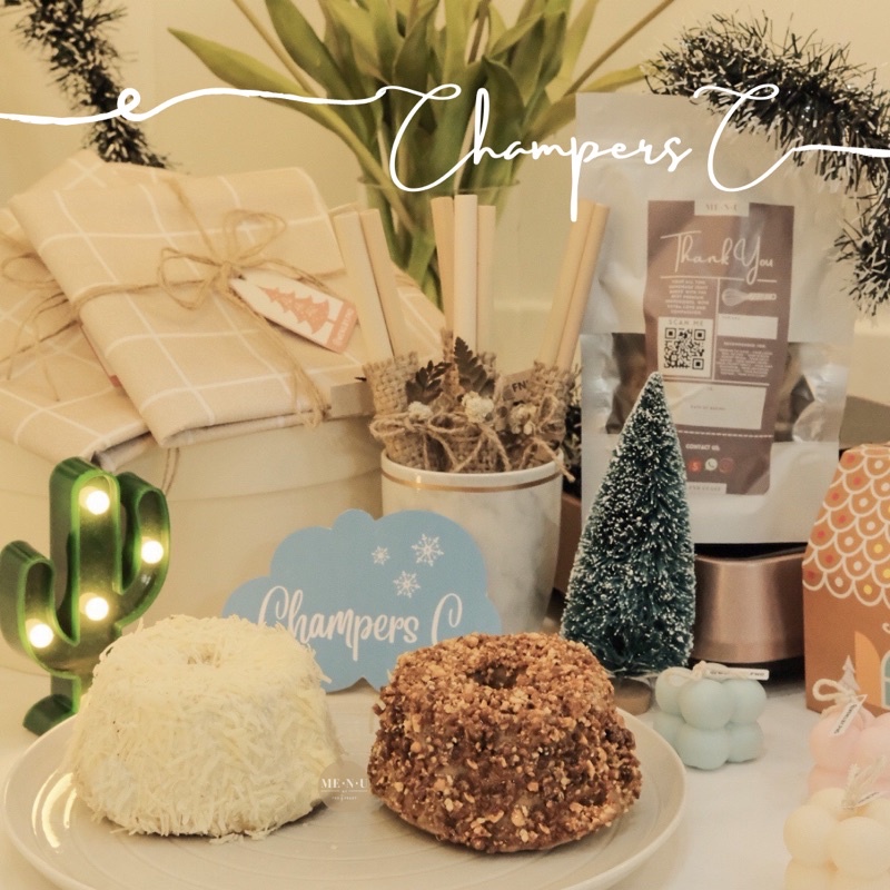 

READY Christmas Hampers Natal kue kering bolu gulung cake xmas gift set cute murah affordable