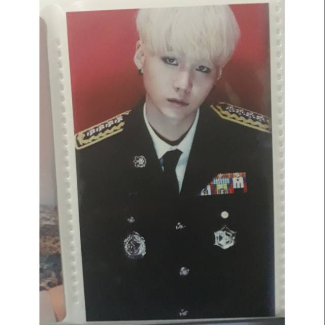 BTS SUGA PHOTOCARD YOUNG FOREVER DOPE