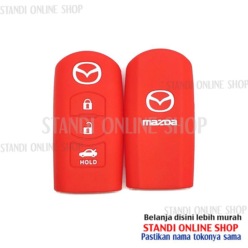 Kondom Kunci Silikon Remote Cover Smartkey Mazda CX5 CX9 Mazda 6