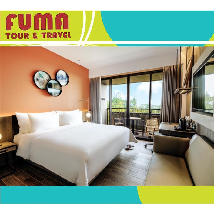 ♛ Fumatour ♛ The Botanica Puncak Bogor Voucher Hotel Botanika