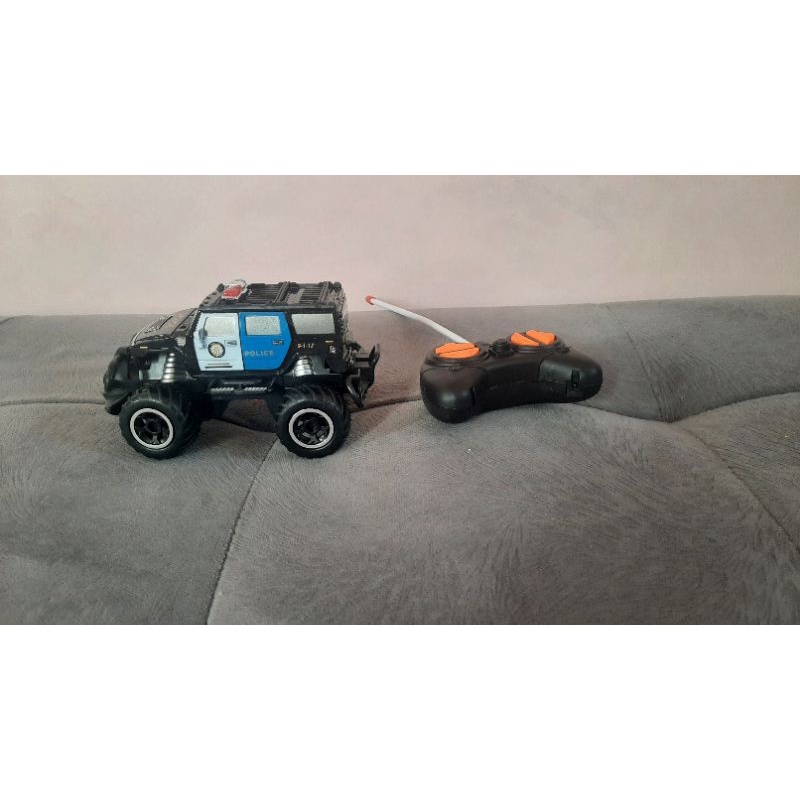 MAINAN MOBIL BIGFOOT OFF ROAD RC POLISI REMOTE CAR BIG FOOT REMOT KONTROL