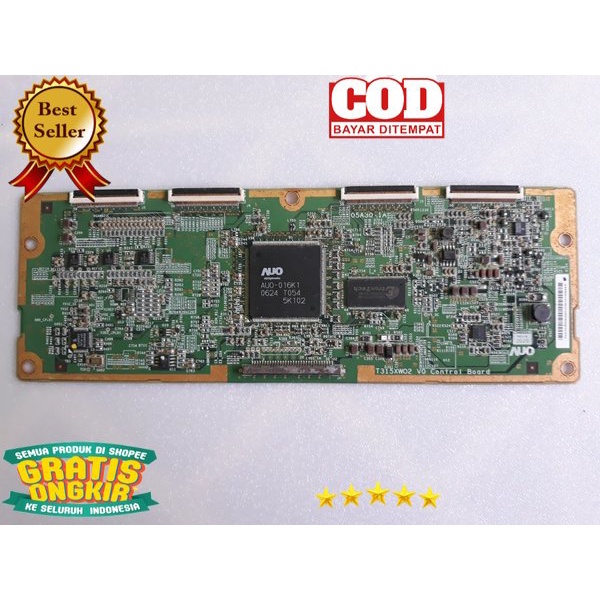TCON TICON-BOARD LOGIC AUO T315XW02 V0 CONTROL TV LCD SAMSUNG LA32R71B