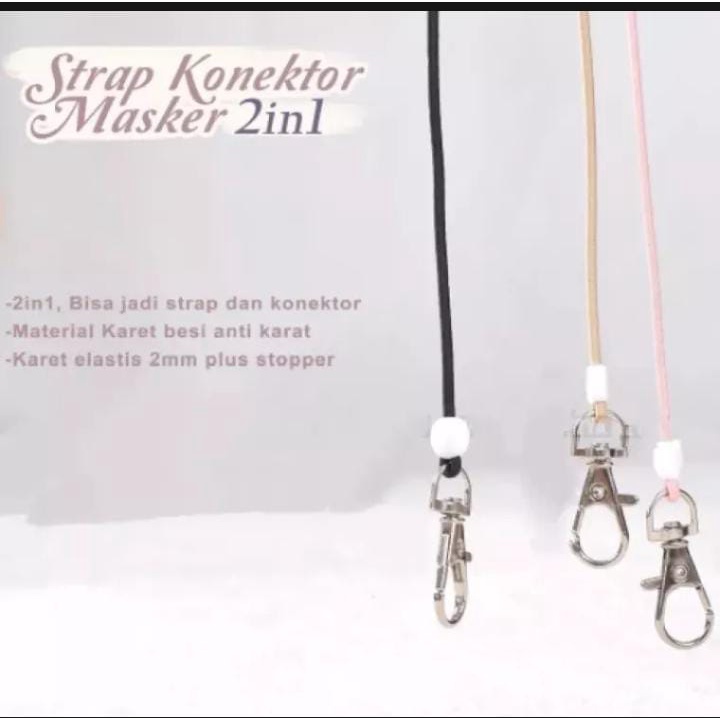 Strap Konektor Masker 2 in 1