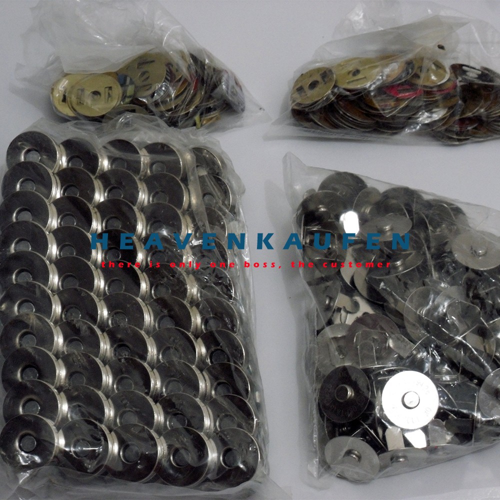 Kancing Magnet 1,8 cm Nikel