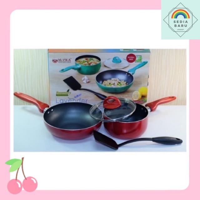 Panci Supra Lavender set 4 pcs