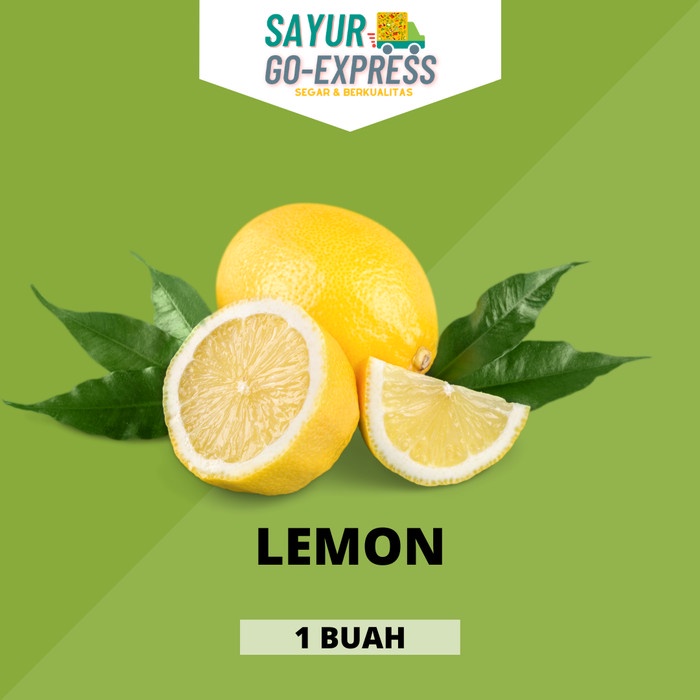 

jeruk lemon kuning segar