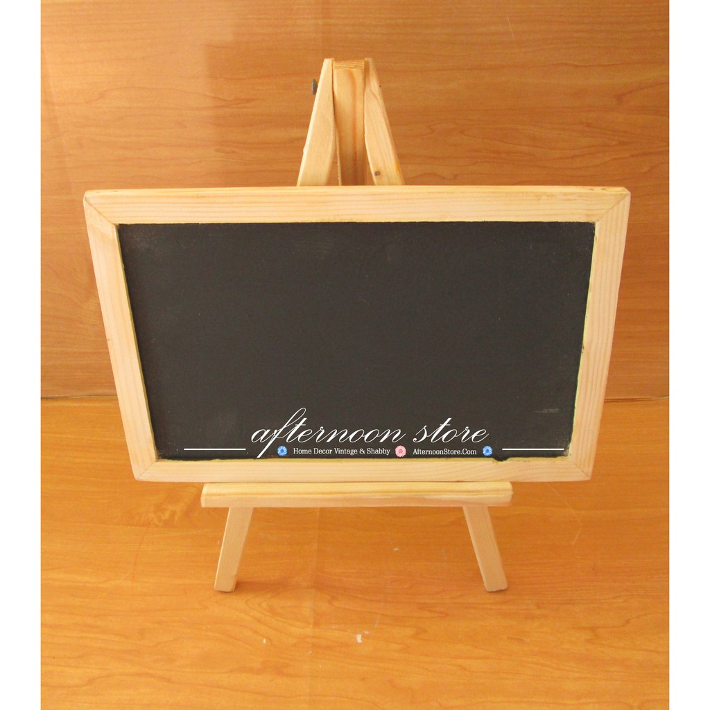 

Papan Tulis Mini Blackboard with Tripod 18 x 28 cm Elegan