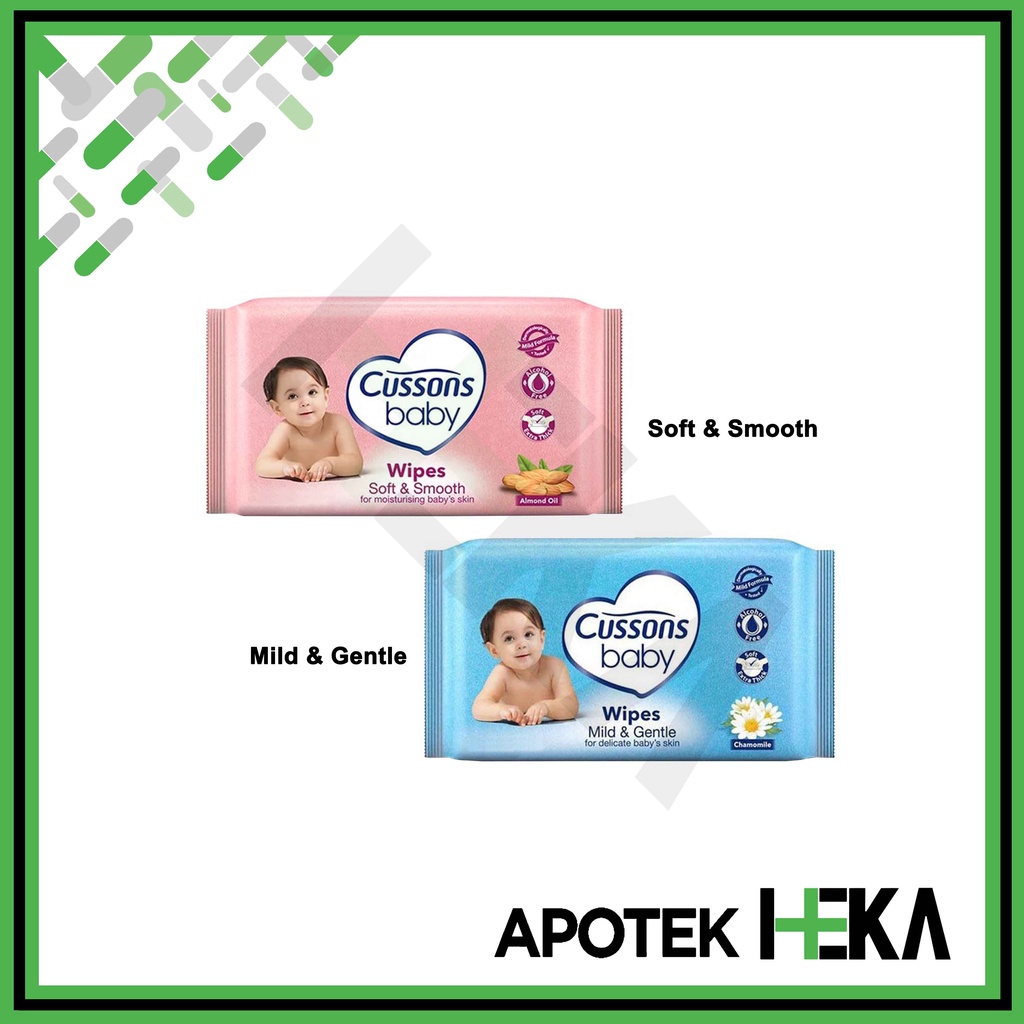 Cussons Baby Wipes 10 s Tisu Basah Untuk Bayi (SEMARANG)