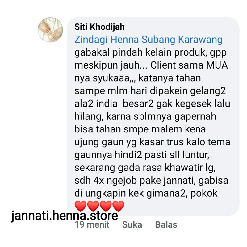 HENNA PUTIH WHITE HENNA JANNATI WHITE HENNA WATERPROOF WHITE HENNA WATERPROOF