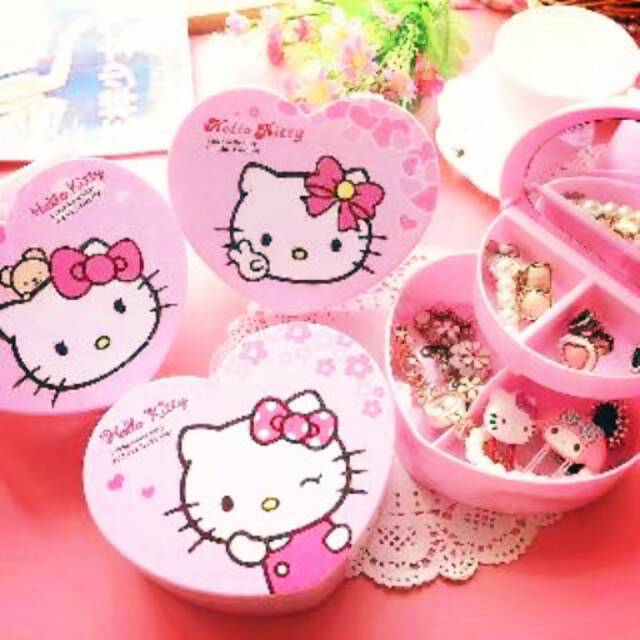 Box jewerrly kotak perhiasan hello kitty sanrio