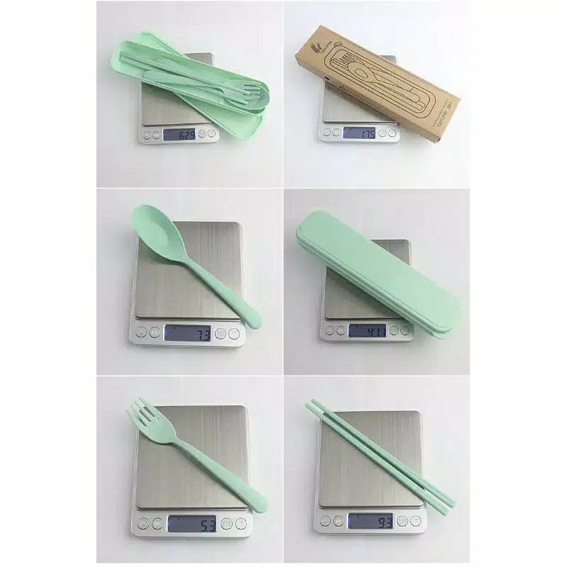 Sendok Makan set garpu set bahan Bamboo/ Souvenir Ulang Tahun Anak / Sendok set / Cutlery set