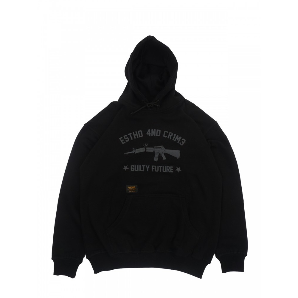 Easthood Crime Sweater Hoodie Hitam