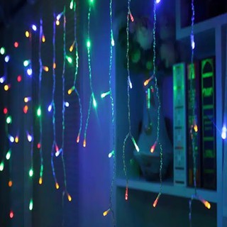  Lampu  Natal Tirai  LED  Curtain Light Tumblr Tirai  Lampu  