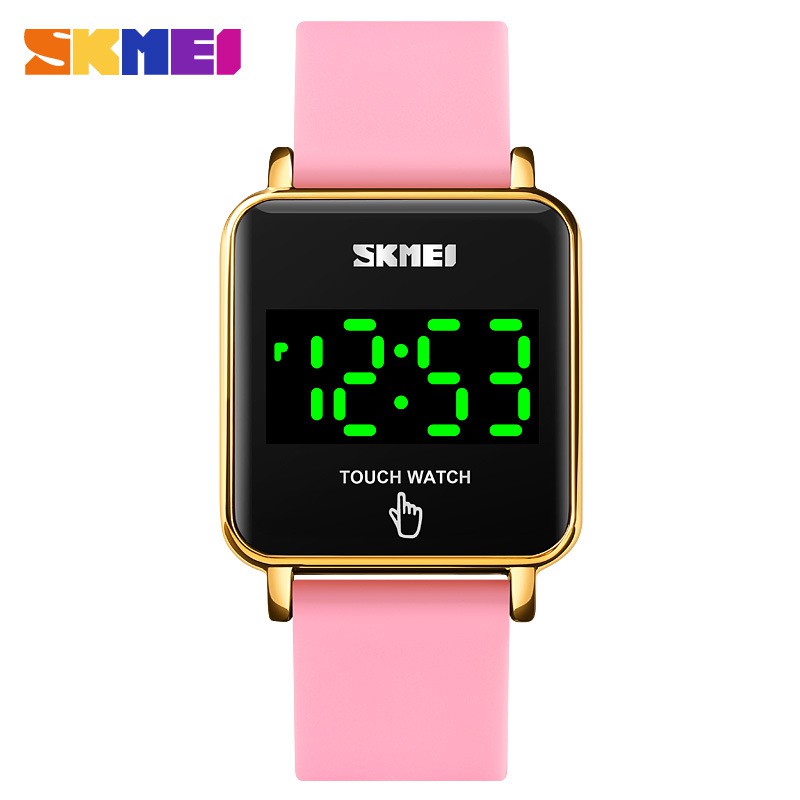 SKMEI 1744 Jam Tangan Pria Wanita Digital Layar Sentuh Tali Stainless WATCHKITE WKOS