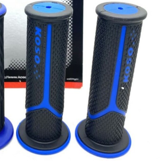 HANDGRIP GRIP KOSO ORIGINAL HITAM BIRU UNIVERSAL SEMUA MOTOR